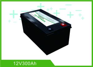 Black Lithium RV Deep Cycle Battery 12V 300A Low Temp Charging Long Lifespan