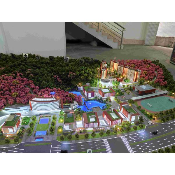 1:450 College Architecture Model Educational Campus Scale Model