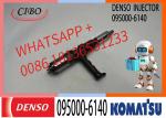 Neutral New Fuel Injector 095000-6140 6261-11-3200 For Komatsu PC800-8 Excavator