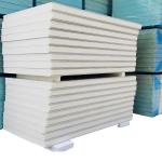 Pir Rigid Foam Color Steel Metal PU Sandwich Panel For Thermal Insulation