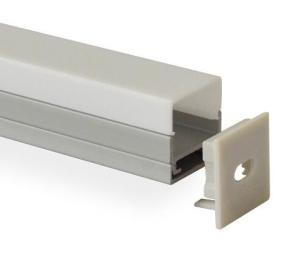 Wholesale Anodized Finished LED Aluminum Profile For Shop / Kitchen / Home , OEM ODM Service from china suppliers