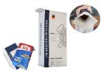 20kg Pasted Valve Multiwall Paper Bags For Tile Adhesive With Your Own Logo
