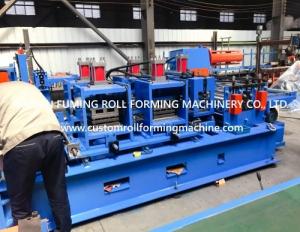 China Sturdy Metal T Bar Roll Forming Machine Racking Roll Forming Line on sale
