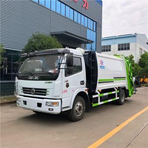 Wholesale Dongfeng Small Compressed Compactor Garbage Truck 7m3 7cbm For Residential Area from china suppliers