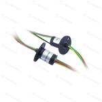 IP40 Waterproof Capsule Slip Rings Eight Circuits 2A 0 - 300RPM Working Speed