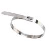 Buy cheap 11.8 Inch Nature / Black Stainless Steel Cable Tie 4.6*300mm SS316 Cable Tie from wholesalers
