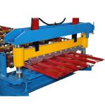 Trapezoidal Metal Forming Machine 1450mm PLC Roof Roll
