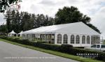 Aluminum PVC Mini Outdoor Party Tents With White Closed Curtain