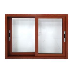 Wholesale 1.5mm Thickness Aluminium Sliding Windows High Security Impact Glass Casement Window from china suppliers