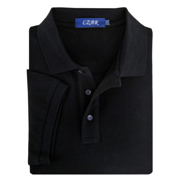 100% Polyester Quick Dry POLO T Shirts With Plain Blank V - Neck Screen Printing Method