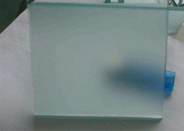 Sandblasted Frosted Glass Sheets 8mm Thickness Interior Acid Etched Doors Glass