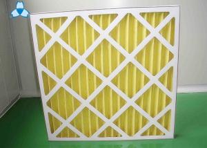 China Yellow Paper Pre Air Filter For Medium - Efficiency Filters Or Hepa Filters on sale