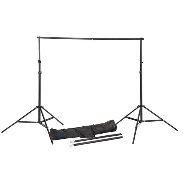 Photo Backdrop Stand 3x2.8m Adjustable Photography Muslin Background Support