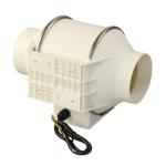 162-252 Air Quantity 220V 4/5/6inches 100/125/150/200mm Silent Mixed Flow