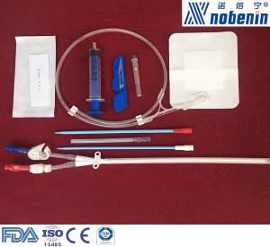 China Medical Grade Polymer Dialysis Kit Soft Tapered Tip For Kidney Problems on sale