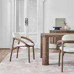 Modern Design Style Customize Luxury Solid Wood Dining Chair for Restaurant
