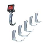 5 Sized Reusable Blades Electronic Endoscope Laryngoscope For Neonates 12V