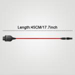 Alvin's Cables Smart D-tap to 2 Pin Male Braided Power Cable for BMPCC Pyxis