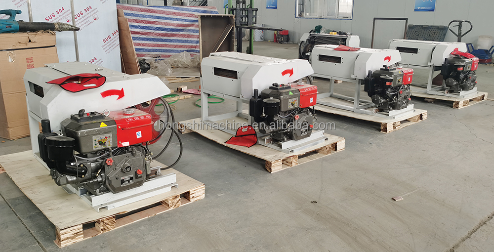 Kenaf Hemp Fiber Decorticating Machine , 1200r/min Sisal Fiber Extracting Machine