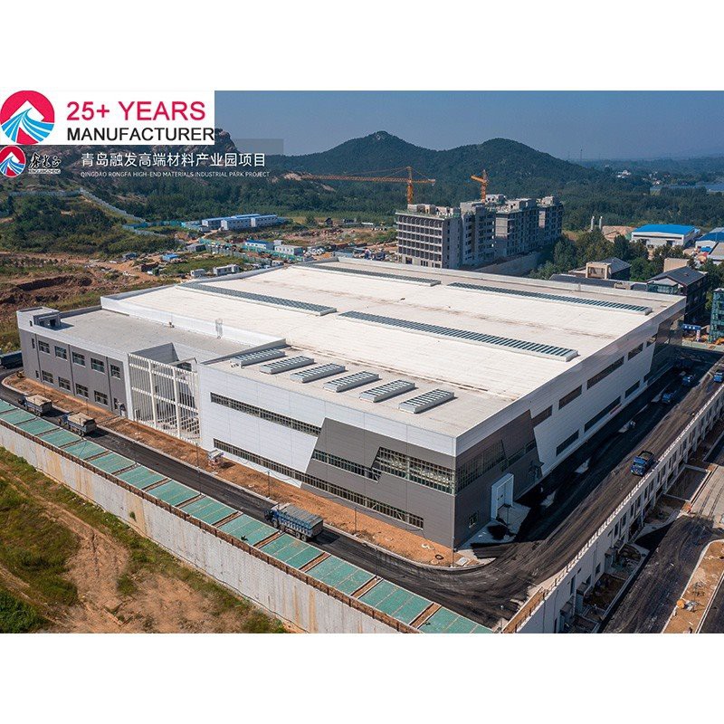 Popular Beautiful Industrial Steel Structure Warehouse Building