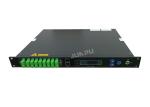 16 Port FTTH GPON WDM EDFA 1550nm Optical Amplifier FTTX 13~23dBm