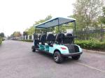 Blue 8-Seater Electric Golf Cart With Customizable Color And LOGO Perfect For