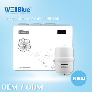 Wholesale Alkaline Reverse Osmosis Water Purifier RO Water Filter Machine 75GPD Output from china suppliers