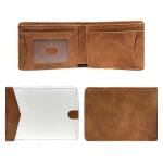 DIY Personalized Multiple Card Slots Mans Sublimation PU Leather Wallet For