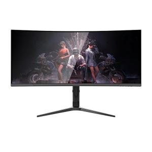 Wholesale 3440 X 1440 34 Inch Gaming LED Monitors Curved Screen 4K 165hz Rich Interface from china suppliers