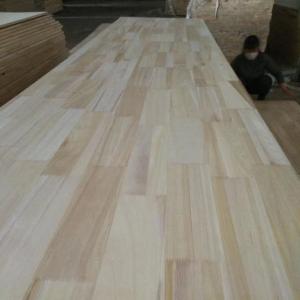 Wholesale Solid Wood Panels Finger Joint Board Made of Paulownia Timber with Free Spare Parts from china suppliers