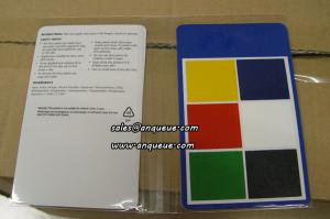 Wholesale Football face paint card for fans easy to use,easy to carry from china suppliers