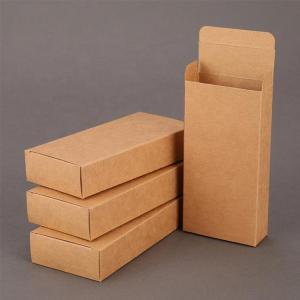 Wholesale Brown Kraft Paper Packaging / Foldable Gift Box With Custom Printing from china suppliers