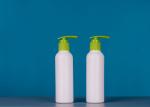 Empty 160ml Shampoo Hand Wash Lotion Pump Bottles White PET Plastic