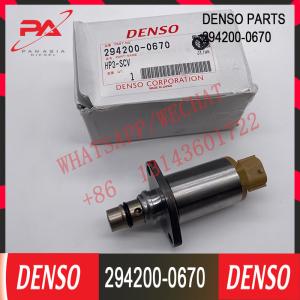 Wholesale 294200-0670 Genuine Original New Diesel Pump Fuel Injection Suction Control Valve 8-98181831-0 898181-8310 from china suppliers