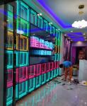 AC Power Supply 3D Hologram Fan Infinity LED Mirrors for 300000 Hours Working