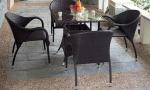 5pcs rattan sofa set.
