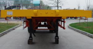 Wholesale Carbon Steel Flatbed Lowboy Trailers , Large Flatbed Trailer With Color Optional from china suppliers