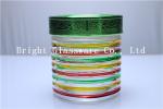 Custom beautiful design glass candy jar for wholesale