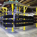 High Capacity Roller Powder Coating High Temp Clear Coat For Industrial