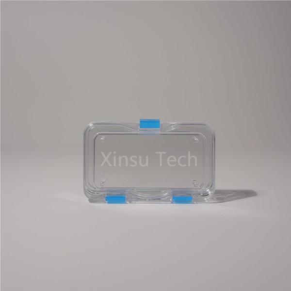 Transparent Plastic Dental Lab Crown Boxes With PS TPU Film Material