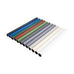 Diameter 28mm colourful PE Coated kaizen steel lean pipe for Flexible assembly
