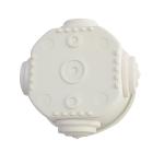 Outdoor Circle Round Type White Plastic Junction Box / Round Plastic Electrical