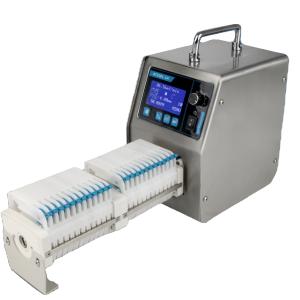 Wholesale LCD display flow rate peristaltic pump can drive multi pump head from china suppliers