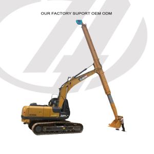 Wholesale 10-32M Telescopic Arm Extended Length Bucket Capacity 0.4-0.6m3 For Excavator CAT320 DX225 EX200 EX210 PC220 from china suppliers