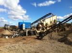 300t 350t 380t Hard Rock Mobile Crushing Station Mobile Jaw Crusher Portable