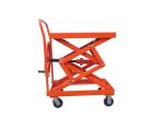1190mm Height Ball Screw Scissor Lift Table Truck Without Hydraulic Pump Mobile