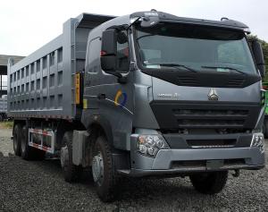 Wholesale HOWO A7 336 HP Heavy Duty Dump Truck 8×4 A7-W Driving Cab And HW19710 Transmission from china suppliers