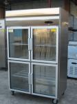 Deep 1600L Commercial Upright Freezer With Full Solid Door Low Energy