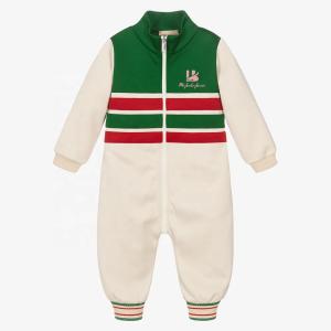 Wholesale Fashion Organic Cotton Zipper Jumpsuit Toddler Onesie Long Sleeve Baby Clothes Baby Romper Zipper from china suppliers