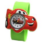 Lovely Cute Silicone Quartz Kids Watch With Car Shaped Dial Customized Logo